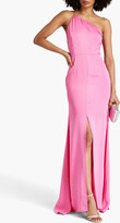 Thumbnail for your product : Maria Lucia Hohan One-shoulder silk-crepe gown