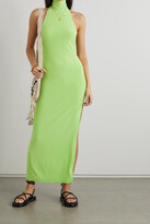 Thumbnail for your product : Norma Kamali Stretch-jersey Midi Dress - Green