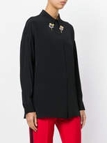 Thumbnail for your product : Moschino embellished long sleeved shirt