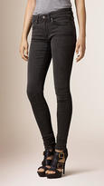 Thumbnail for your product : Burberry Skinny Fit Low-rise Hand-sanded Jeans