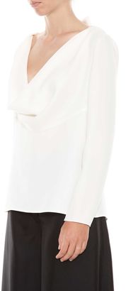 Valentino Blouse With Draped Neck