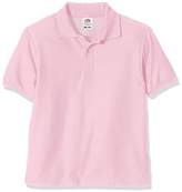 Thumbnail for your product : Fruit of the Loom Unisex Kids 65/35 Short Sleeve Polo Shirt,(Manufacturer Size:36)