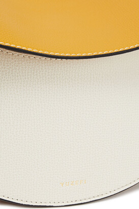 Yuzefi Dip Textured-leather Shoulder Bag