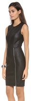 Thumbnail for your product : Yigal Azrouel Embossed Stretch Leather Dress