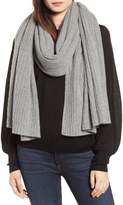 Thumbnail for your product : Halogen Ribbed Cashmere Wrap