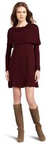 Thumbnail for your product : Kensie Women's Twisted Slub Knit Sweater Dress