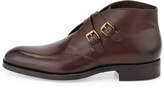 Thumbnail for your product : Tom Ford Edward Double-Buckle Boot, Burgundy