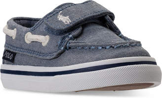 Polo Ralph Lauren Toddler Boys' Batten Stay-Put Closure Boat Sneakers from Finish Line