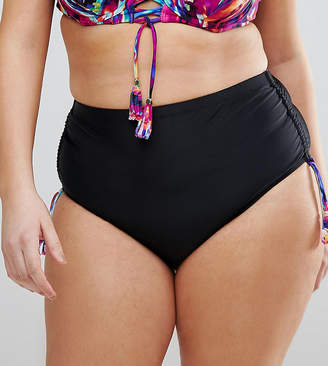 Costa Del Sol Plus Size High Waisted Bikini Bottoms