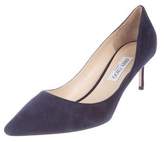 Thumbnail for your product : Jimmy Choo Suede Romy 60 Pumps