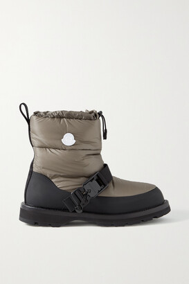 MONCLER GENIUS + 4 Moncler Hyke Mhyke Rubber-trimmed Quilted Ripstop Snow Boots