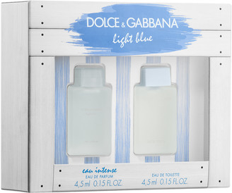 dolce&gabbana light blue mini duo set