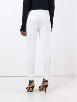 Tory Burch slim-fit cropped tailored trousers
