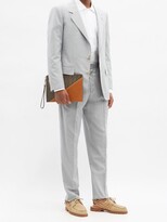 Thumbnail for your product : Fendi Ff-print Coated-canvas And Leather Pouch - Brown Multi