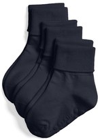 Thumbnail for your product : Tucker + Tate Cotton Blend Socks with Turn Back Cuffs (3-Pack) (Baby Girls, Toddler Girls, Little Girls & Big Girls)