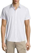 Thumbnail for your product : Theory Sylvain Short-Sleeve Shirt, White
