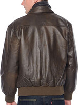 Thumbnail for your product : Vintage Leather Nappa Aviator Jacket with Zip Out Lining