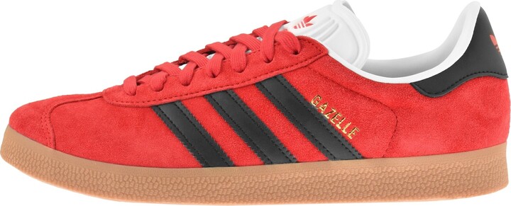 adidas Gazelle Trainers Red