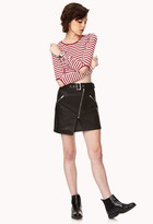 Thumbnail for your product : Forever 21 Shore Thing Crop Top