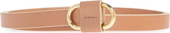 DSQUARED2 Twin Oval-Buckle Belt