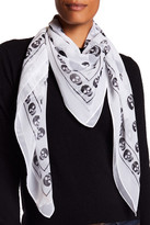 Thumbnail for your product : Collection XIIX Skull Border Square Scarf
