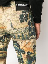 Thumbnail for your product : Just Cavalli Wide-Leg Printed Jeans