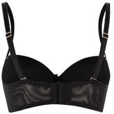 Thumbnail for your product : New Look Kelly Brook Monochrome Embroidered Polka Dot Trim Strapless Bra