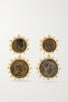 Thumbnail for your product : Dubini 18-karat Gold And Bronze Earrings - One size