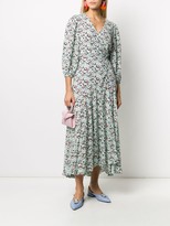 Thumbnail for your product : Essentiel Antwerp Floral Long-Sleeve Flared Dress