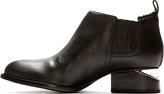 Thumbnail for your product : Alexander Wang Black Notched Heel Kori Ankle Boots