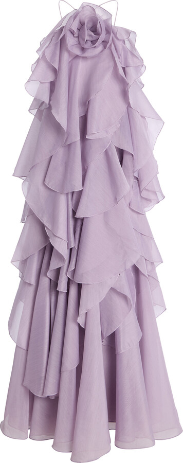 Aje Pandorea Layered Maxi Dress