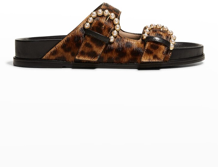 cheetah print sandals