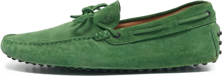 Tod's Vintage Suede Moccasin Loafers