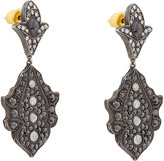 Thumbnail for your product : Sevan Biçakci Women's Black Diamond & White Diamond Floral Drop Earrings