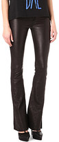 Thumbnail for your product : Hudson Jeans 1290 Hudson Jeans Flared leather trousers