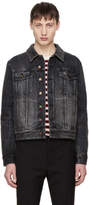 Thumbnail for your product : Saint Laurent Blue Denim Shadow Jacket