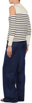 Thumbnail for your product : Iris and Ink Paula High-Rise Chambray Wide-Leg Pants