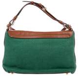 Thumbnail for your product : Sergio Rossi Leather-Trimmed Satchel
