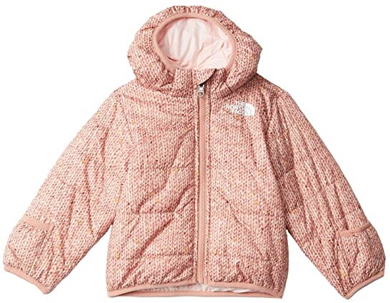 baby pink north face coat