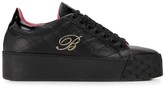 Thumbnail for your product : Blumarine Logo Plaque Platform Sneakers