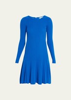 Thumbnail for your product : Akris Punto Ribbed Wool Sweater Dress