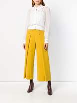 Thumbnail for your product : Genny cropped flared trousers