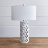 Thumbnail for your product : Crate & Barrel Cote White Ceramic Table Lamp