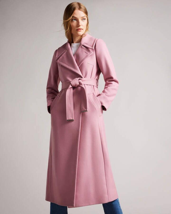 wool wrap coat uk