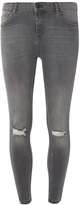 Thumbnail for your product : Pale Grey Rip Darcy Ankle Grazer Jeans