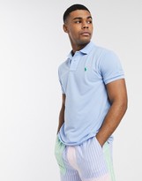 slim fit polyester polo shirts