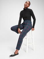 Thumbnail for your product : Gap Slim Ankle Plaid Pants