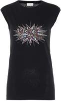 Thumbnail for your product : Saint Laurent Sleeveless cotton top