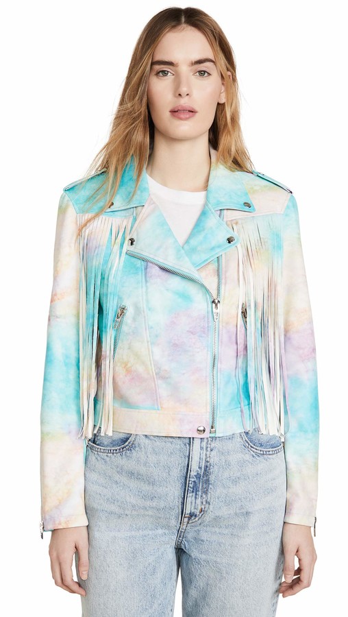 blank nyc fringe jacket