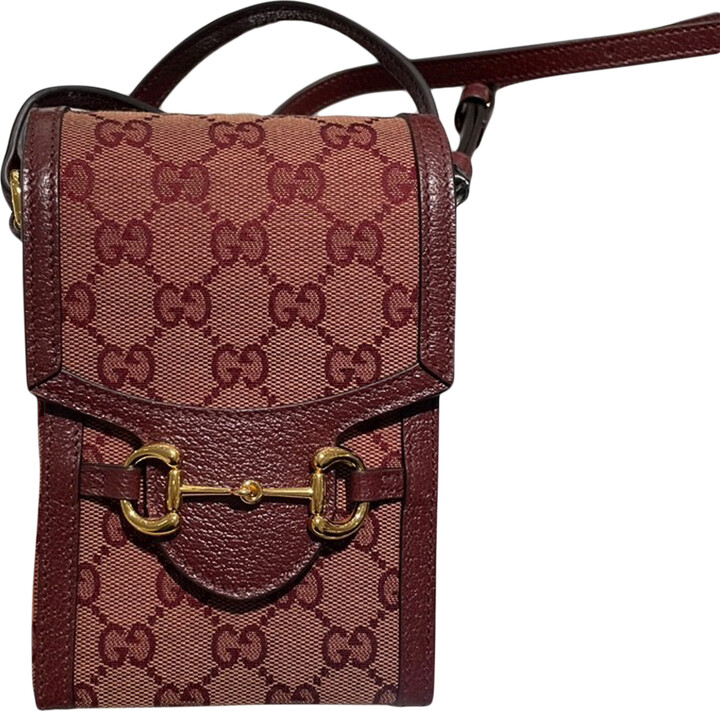 Gucci Horsebit 1955 Vertical leather crossbody bag ShopStyle